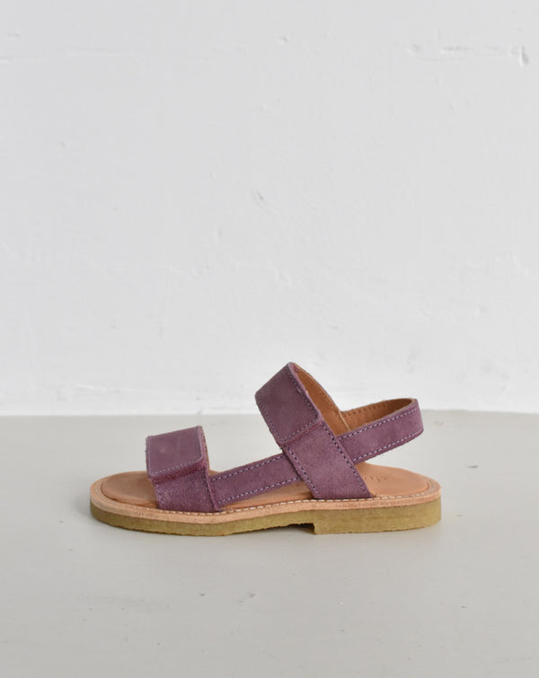 du Dali - Suede Velcro Sandaal - Faded Purple